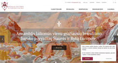 Desktop Screenshot of pazaislis.org